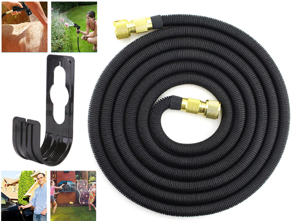Vrtna cev 15m raztegljive spojke gun hook