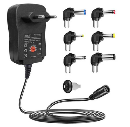 30W LĀDĒTĀJS AR 6 UZGAĻIEM (100)