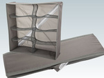 Underwear organiser for wardrobe drawer 8 compartments