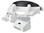 Lupa nagłowna na głowę okulary czołowa 3 led 11,5x