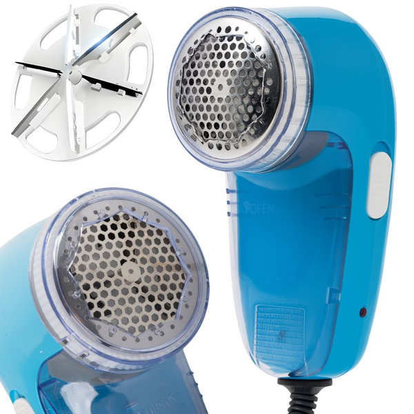 Máquina de afeitar para ropa, jerséis, tapicería, prendas de vestir, eléctrica con contenedor, potente