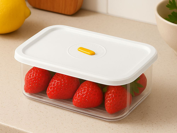 Boîte alimentaire avec couvercle hermétique organiseur de cuisine 600 ml