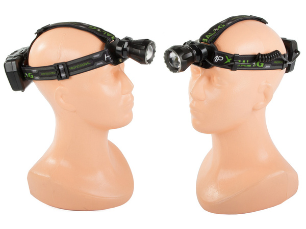 Bailong led pealamp xhp160 powerbank zoom