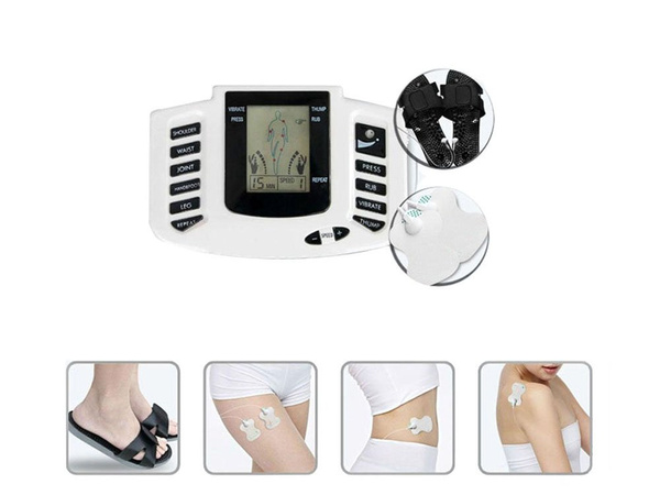 Electroestimulador músculo ems tens taps