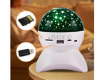 Zvaigžņu projektors nakts gaisma zvaigžņu led skaļrunis bluetooth usb projektors