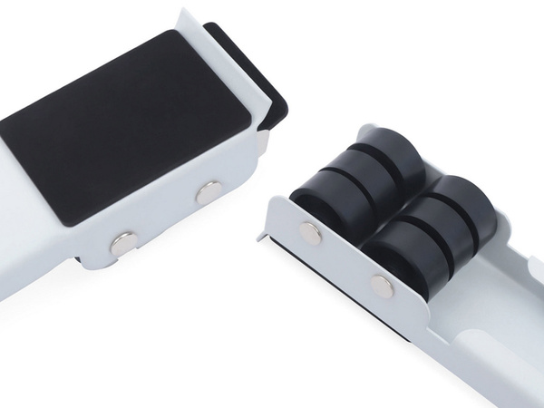 Movable base for washing machine stand on wheels