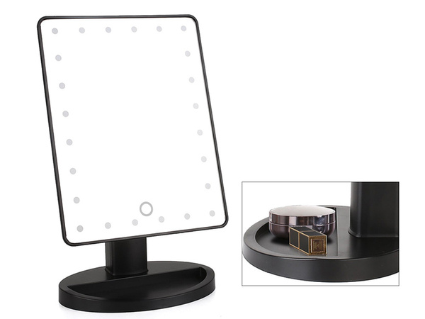 Led make-up mirror for cosmetics