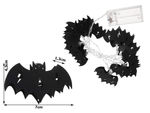 10 led-uri halloween agățat lampă 200cm iluminare decorație decorație