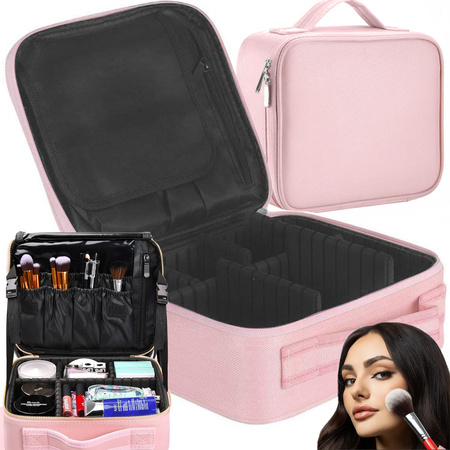 Vanitatea caz cosmetice sac organizator de călătorie sicriu valiza sac