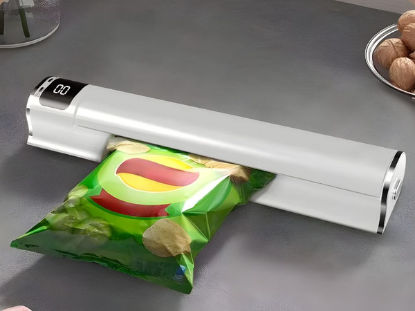 Vakuová zátka na potraviny + sada 10 vreci