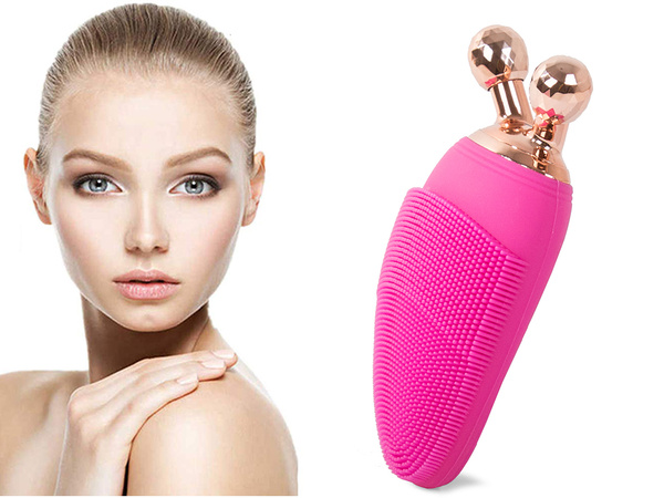 Masážny strojček na telo sonic 3d kefa