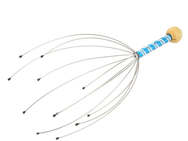 Ayurvedski sproščujoči ročni masažni aparat za glavo