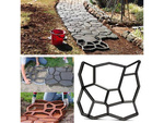 Mold for stone paving stone concrete cat's head