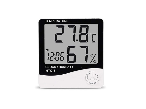 Elektronski termometer ura datum vremenska postaja