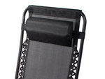Garden lounger beach chair folding gravity zero