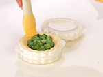 Cake tin cutter interchangeable filling inserts
