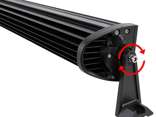 WORK LIGHT SEARCHLIGHT 130 CM 192+42 LED BAR HALOGEN 675W 12V 24V REFLECTOR