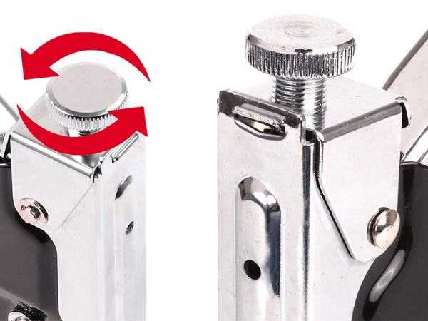 Zszywacz tapicerski taker ręczny na zszywki 4-14mm metalowy 3 w 1 blokada