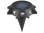 Garden lamp solar panel ground lamp with dusk sensor driven in