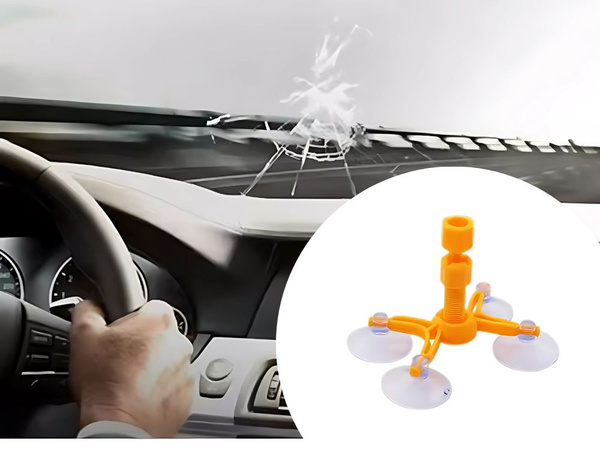 Vējstikla remonta komplekts šķembu plaisāšana stikla līme