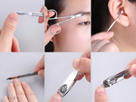 Nail art komplekt maniküüri hoidja puhul 7 esemed