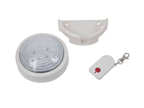 Lampka dotykowa 5 led z pilotem lampa baterie