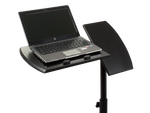 Masă pentru laptop pe roți birou reglabil