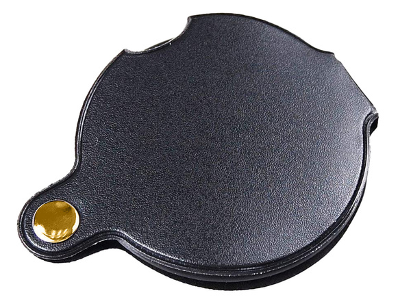 Lupa de bolsillo plegable pequeño estuche