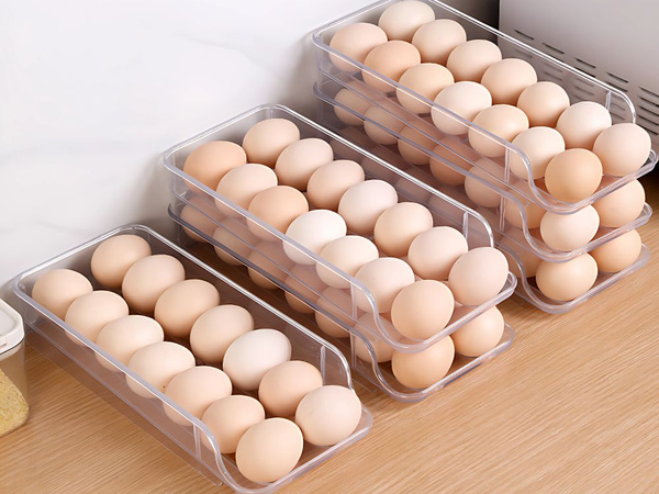 Egg box fridge feeder for 14pc eggs universal