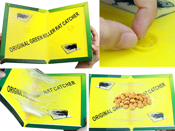 Myszołapka lep łapka pułapka na myszy klejowa 24cm