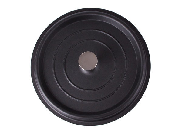 Casserole plateau de cuisson couvercle 4l induction aluminium