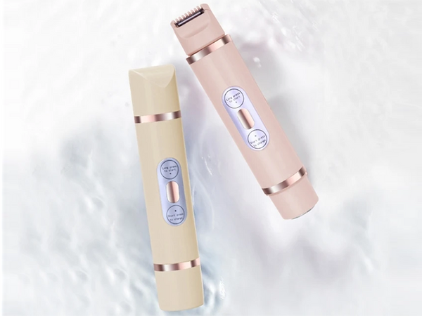 Tondeuse épilateur pour le visage des femmes rasoir bikini pour le corps 2en1