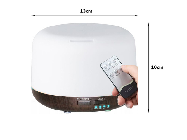 Luftbefeuchter diffusor aromatherapie fernbedienung rgb