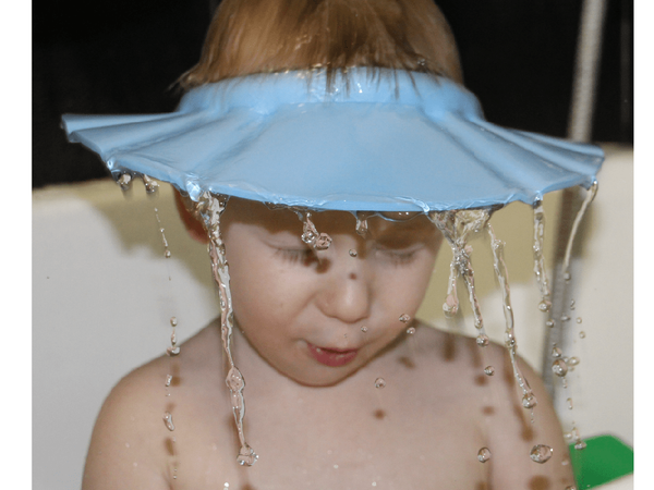 Baldaquin de bain lavage de tête pour enfants
