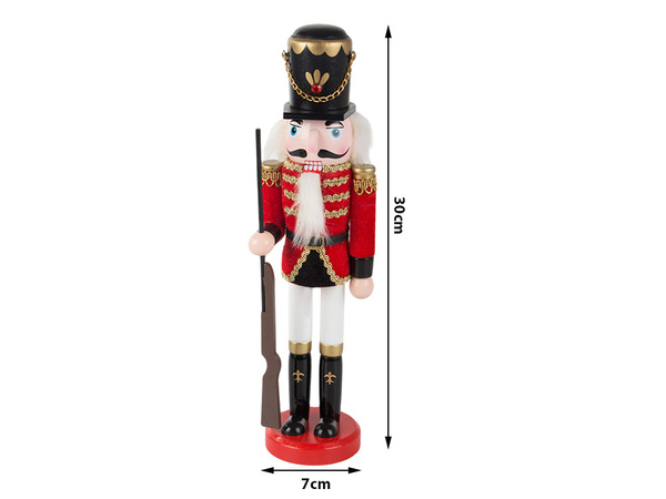 Nutcracker soldier dewniany decorative christmas figurine gift