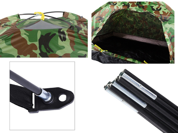 2-person moro camping tent with mosquito net and bag