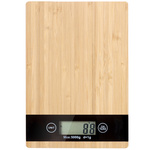 Elektronska bambusova kuhinjska tehtnica lcd do 5 kg