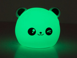 Kinder nachtlicht panda rgb led fernbedienung usb
