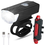 Led set spate față usb bike light