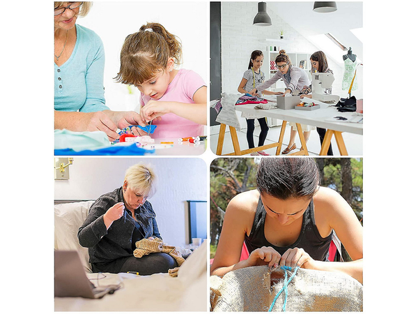 Sewing kit sewing case needles thread pins