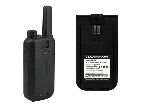 Walkie talkie baofeng bf-t17 radiotelefon kit talker 2db