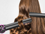 Plancha de pelo rizador cerámico 2en1 lcd