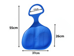 Plastic sled apple slide snow slide large