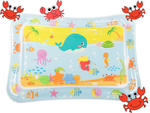 Inflatable sensory water mat for toddlers to play on