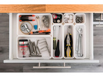 Küchenorganisator für besteckschublade faltbar xxl modularer behälter
