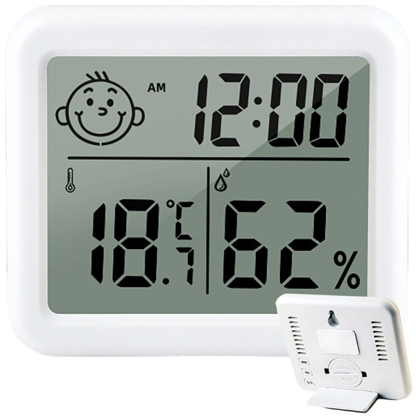 Termometru higrometru ceas electronic calendar intern wireless