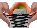 Shoe laces without binding for footwear elastic rubber laces 100cm