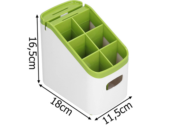Galda piederumu organizētājs galda piederumu paplātes nažu asinātāja statīvs