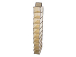 Wardrobe organiser hanging shelf with 10 shelves 120