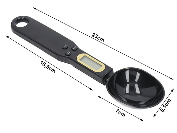 Elektronické kuchynské váhy lcd digitálne primárne k manuálnej 500g